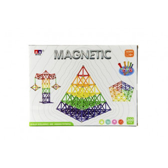 Magnetická stavebnice 200ks