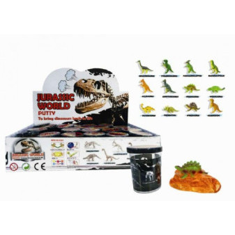 Sliz - hmota 80g Dinosaurus 6cm mix druhů