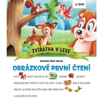 Obrázkové první čtení - ZVÍŘÁTKA V LESE