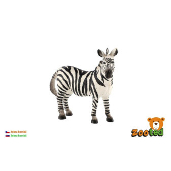 Zooted Zebra horská 11cm