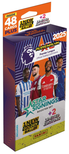 Panini PREMIER LEAGUE 2024/2025 - ADRENALYN karty - STAR SIGNINGS