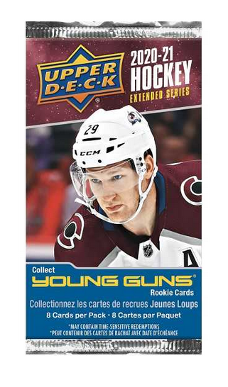 UPPER DECK NHL MVP HOCKEY 2020/2021 - YOUNG GUNS, hokejové karty