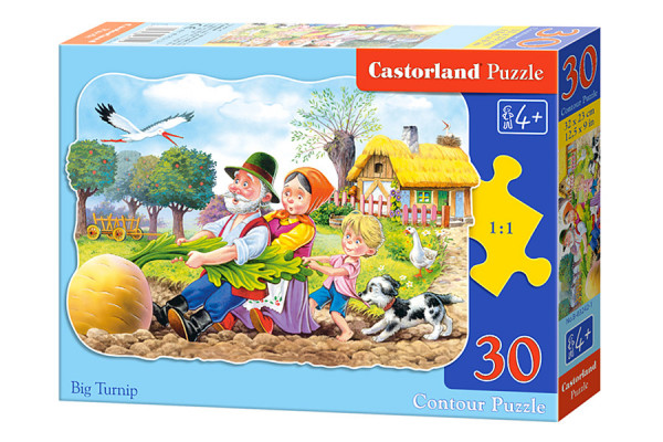 Castorland 3242 puzzle O veliké řepě 30 dílků