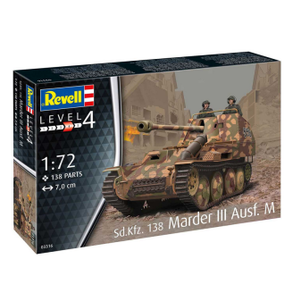 Revell Plastic ModelKit military 03316 - Sd. Kfz. 138 Marder III Ausf. M (1:72)