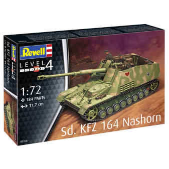 Revell Plastic ModelKit military 03358 - Sd.Kfz. 164 Nashorn (1:72)