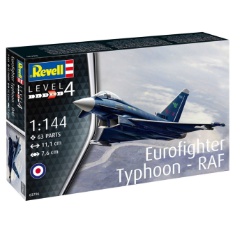 Revell Plastic ModelKit letadlo 03796 - Eurofighter Typhoon - RAF (1:144)