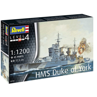 Revell Plastic ModelKit loď 05182 - HMS Duke of York (1:1200)