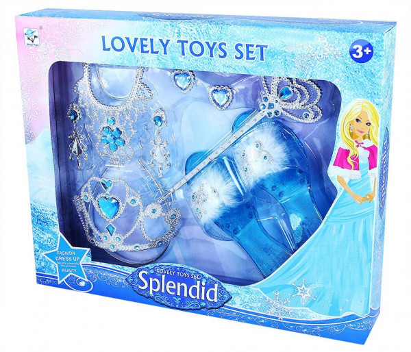 Karnevalová sada doplňků Zimní princezna Frozen