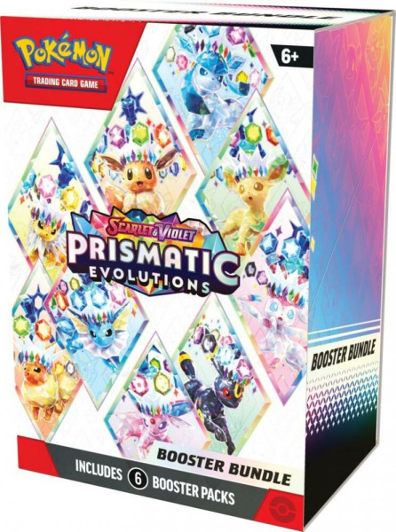 ADC Pokémon TCG: SV8.5 Prismatic Evolutions Booster Bundle  booster