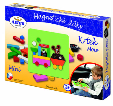 Detoa magnetické dílky Krtek mini mole