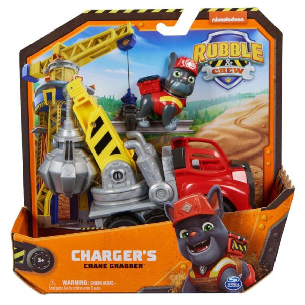 Spin Master Paw Patrol Tlapková patrola Rubble a Crew základní vozidlo CHARGER