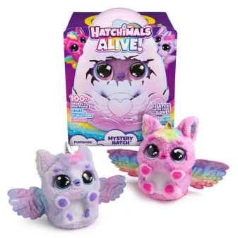 Spin Master Hatchimals ALIVE líhnoucí se interaktivní zvířátko - jednorožec