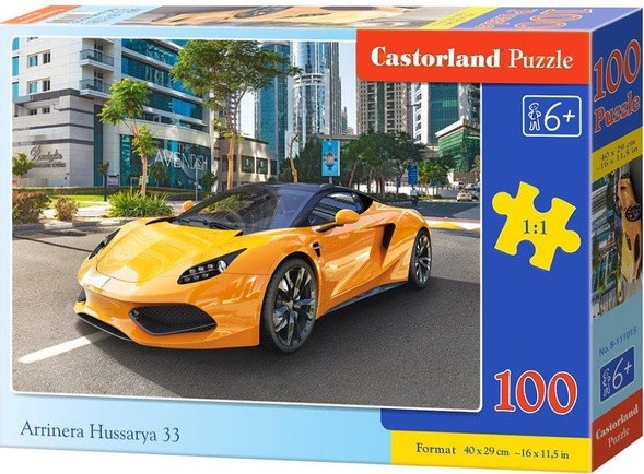 Castorland 111015 Puzzle 100 dílků - Arrinera Hussarya 33 - žluté