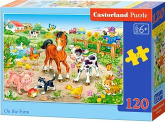 Castorland 13197 puzzle Na farmě 120 dílků