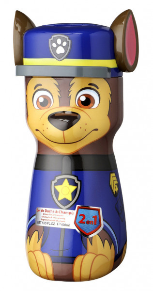 Paw Patrol Sprchový gel a šampon 400ml Tlapková Patrola Chase