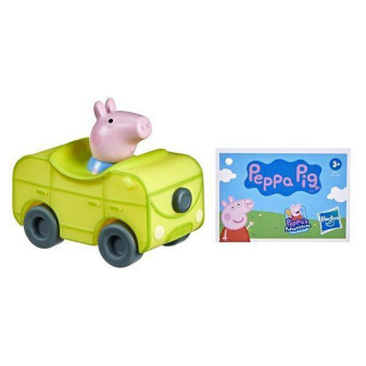 Hasbro Prasátko Peppa mini autíčko - žluté auto F2514