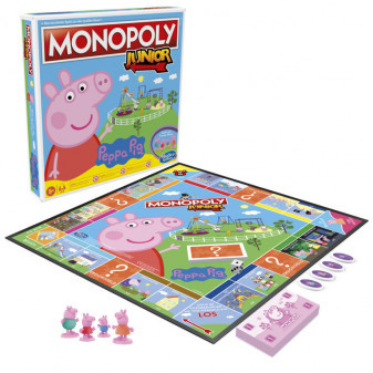 Hasbro Monopoly Junior Prasátko Peppa Pig F1656