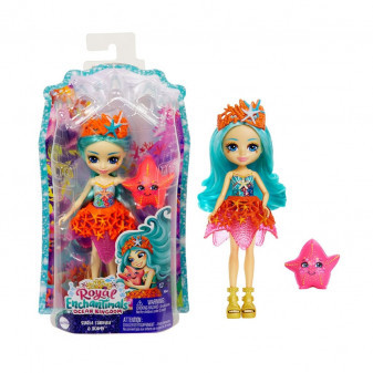 Mattel panenka Enchantimals se zvířátkem  Staria Starfish 15 cm FNH22
