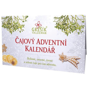 Valdemar Grešík Čajový adventní kalendář 24 sáčků