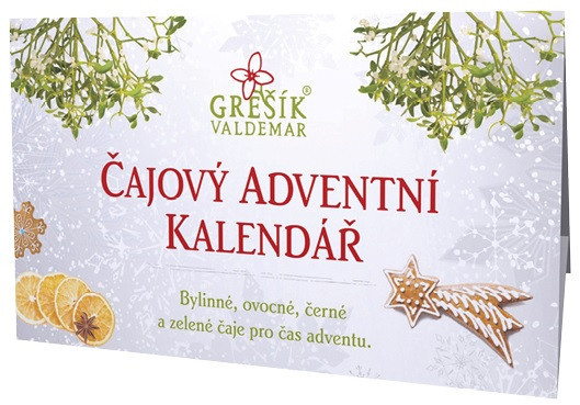 Valdemar Grešík Čajový adventní kalendář 24 sáčků