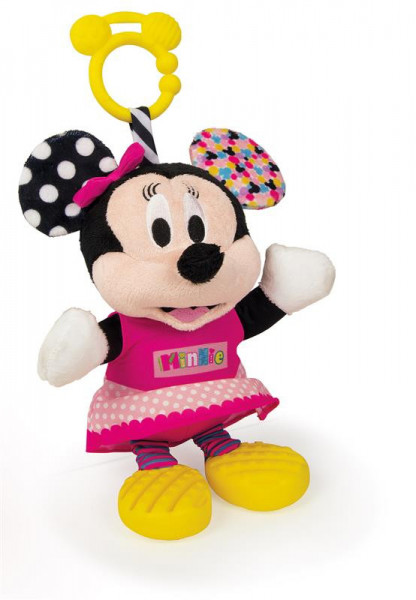 Clementoni Minnie plyšová se zvuky a úchytem