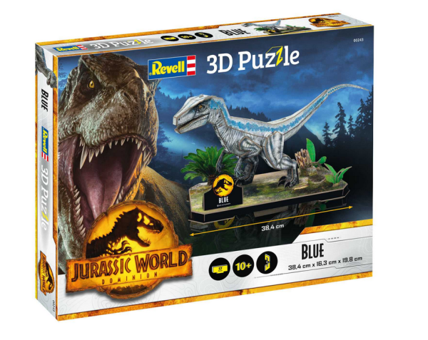 3D Puzzle REVELL 00243 - Jurassic World -  Blue