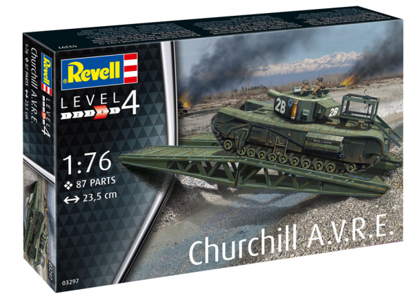 Revell Plastic ModelKit tank 03297 - Churchill A.V.R.E. (1:76)