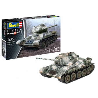 Revell Plastic ModelKit tank 03319 - T34/85 (1:35)