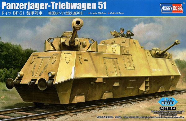 Hobby Boss 82953  Panzerjager-Triebwagen 51 1:72