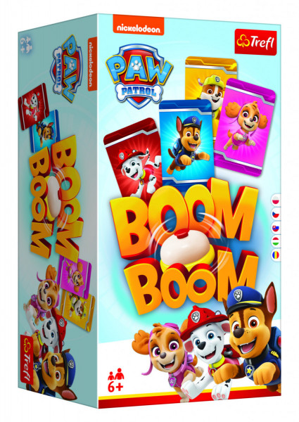 Trefl Boom Boom společenská hra - Tlapková patrola Paw Patrol