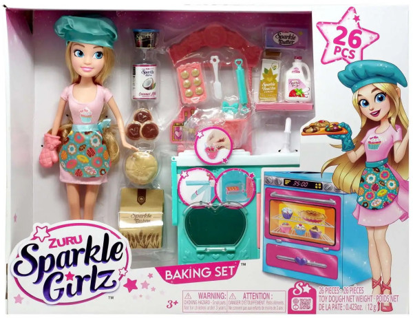 Zuru Sparkle Girlz panenka s pečící sadou