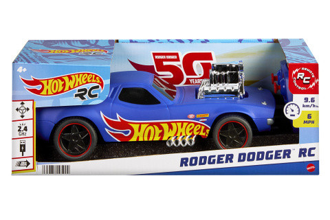 Mattel Hot Wheels RC Rodger Dodger na dálkové ovládání 1:16 HTP54