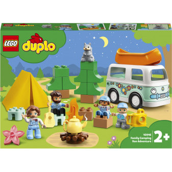LEGO® DUPLO® Town 10946 Dobrodružství v rodinném karavanu