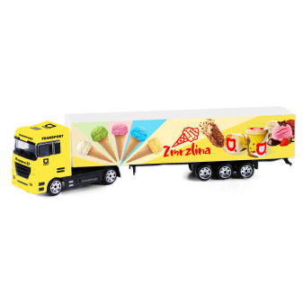 Auto kamion na nanuky a zmrzliny