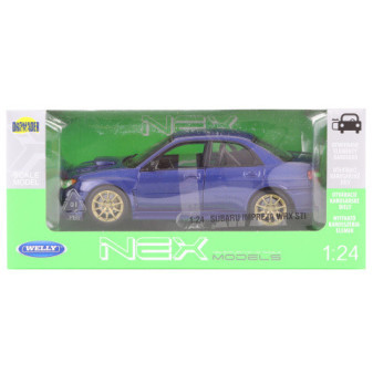 Welly model Subaru Impreza WRX STI 1:24