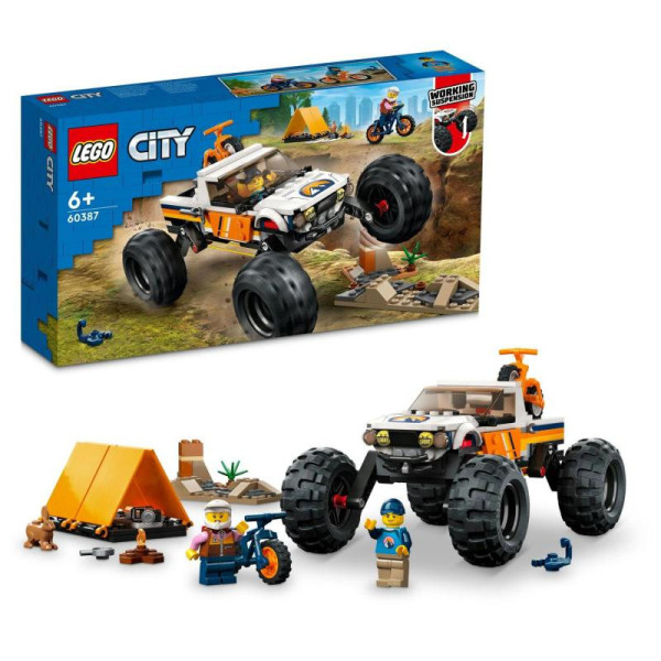 LEGO®  City 60387 Dobrodružství s teréňákem 4x4