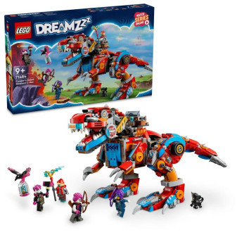 LEGO® DREAMZzz 71484 Cooper a jeho robotický dinosaurus C-rex