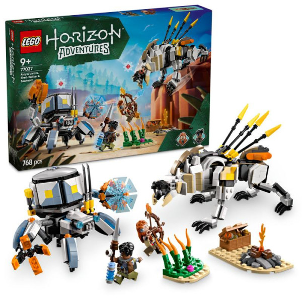 LEGO® Horizon Adventures™ 77037 Aloy a Varl vs. Shell-Walker a Sawtooth