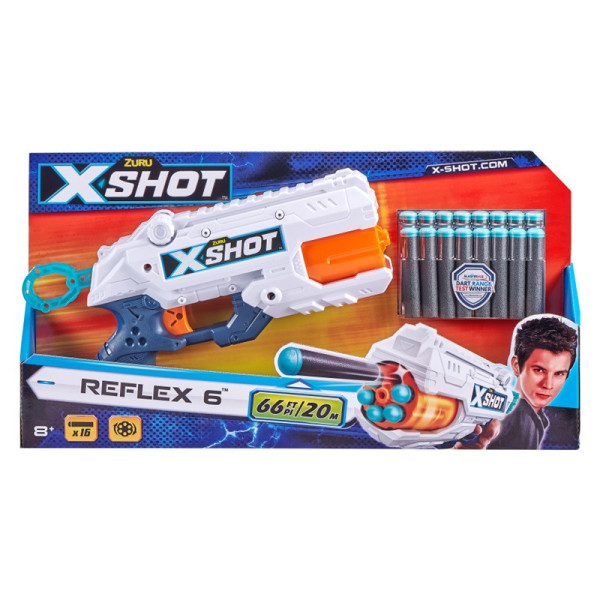 ZURU X-SHOT REFLEX 6 s 16 náboji