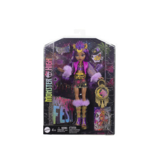 Mattel Monster High fest panenka - Clawdeen HXH80