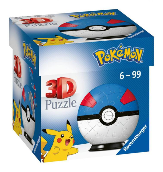 Ravensburger Puzzle-Ball Pokémon Motiv 2 - položka 55 dílků