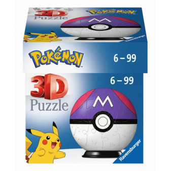 Ravensburger Puzzle-Ball Pokémon: Master Ball 55 dílků