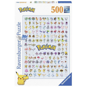 Ravensburger Prvních 151 Pokémonů 500 dílků