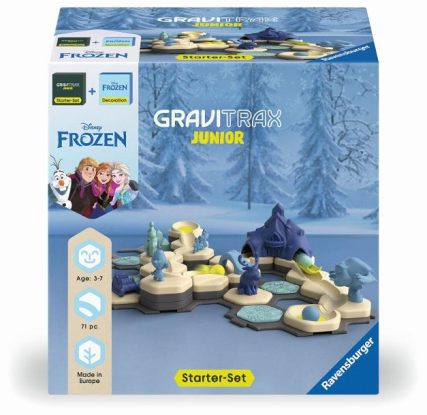 Ravensburger Kuličková dráha GraviTrax Junior Bundle: Startovní sada Start + Disney: Ledové Království