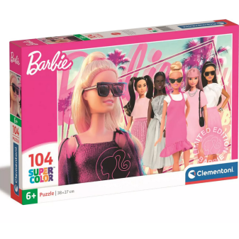 Clementoni 25752 Puzzle Super Color Barbie 104 dílků