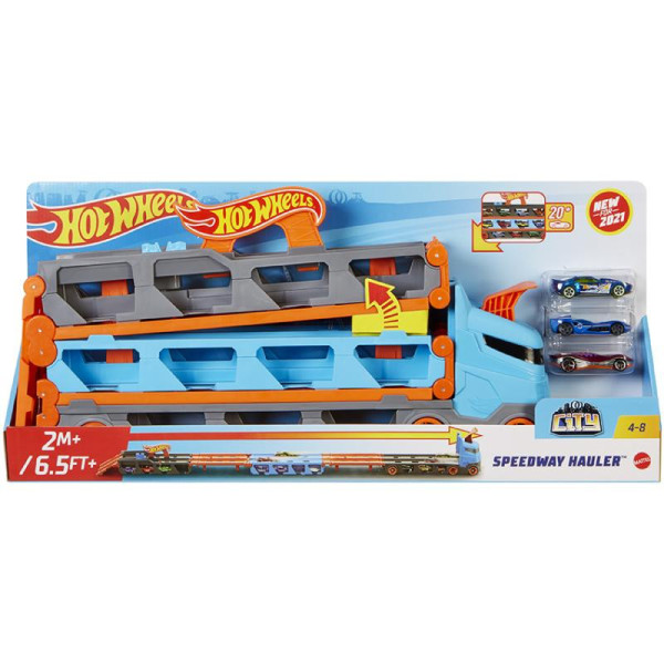 Mattel Hot Wheels Nadupaný tahač GVG37