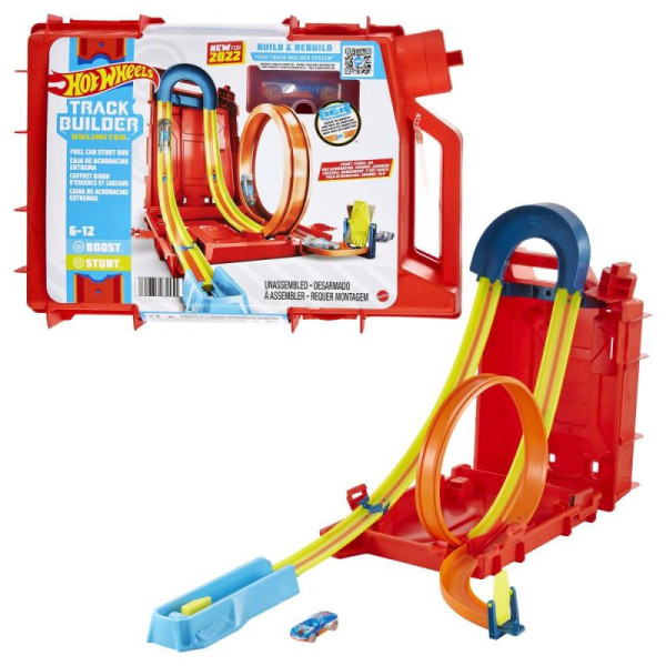 Mattel Hot Wheels Track Builder Kanystr kaskadérských kousků HDX78