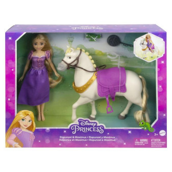 Mattel Disney Princess Panenka Locika a Maximus HLW23