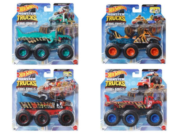 Mattel Hot Wheels Monster Trucks náklaďáčky 1:64 HWN86