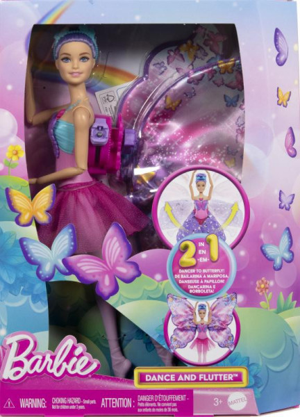 Mattel Barbie Tanečnice s motýlími křídly HXJ10